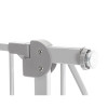 Lionelo Truus Slim Led - бар\'єр, захисні ворота для дітей (регульована ширина 75 - 105 см), з підсвічуванням • Grey