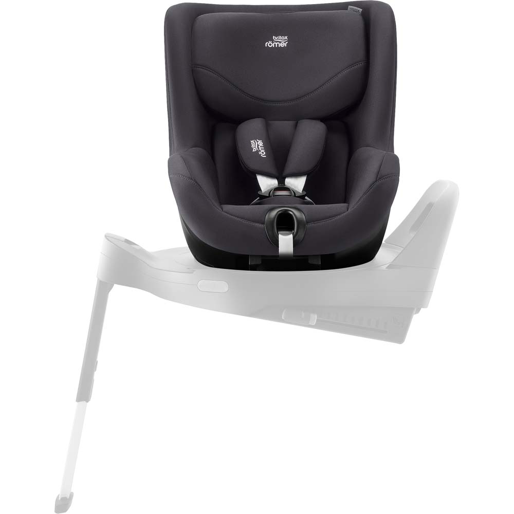 Britax Romer Dualfix 5Z - автокрісло для дитини (від 3 місяців до 4 років / 61 - 105 см) з функцією повороту 360, для використання автокрісла необхідна сумісна база ISOFIX (купується окремо) • Classic Deep Grey