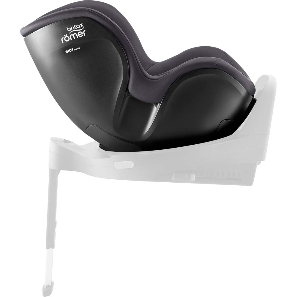 Britax Romer Dualfix 5Z - автокрісло для дитини (від 3 місяців до 4 років / 61 - 105 см) з функцією повороту 360, для використання автокрісла необхідна сумісна база ISOFIX (купується окремо) • Classic Deep Grey