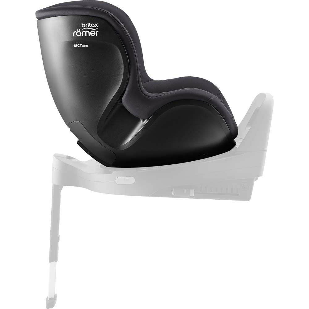 Britax Romer Dualfix 5Z - автокрісло для дитини (від 3 місяців до 4 років / 61 - 105 см) з функцією повороту 360, для використання автокрісла необхідна сумісна база ISOFIX (купується окремо) • Classic Deep Grey