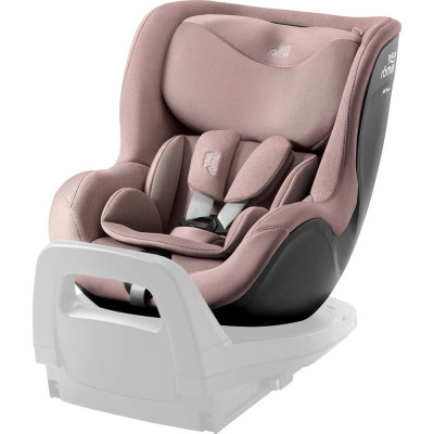 Britax Romer Dualfix 5Z - автокресло для детей (от 3 месяцев до 4 лет / 61 - 105 см) с функцией поворота на 360 градусов, для использования автокресла необходима совместимая база ISOFIX (можно купить отдельно) • Style Dusty Rose