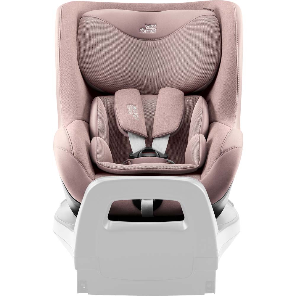 Britax Romer Dualfix 5Z - автокрісло для дитини (від 3 місяців до 4 років / 61 - 105 см) з функцією повороту 360, для використання автокрісла необхідна сумісна база ISOFIX (купується окремо) • Style Dusty Rose