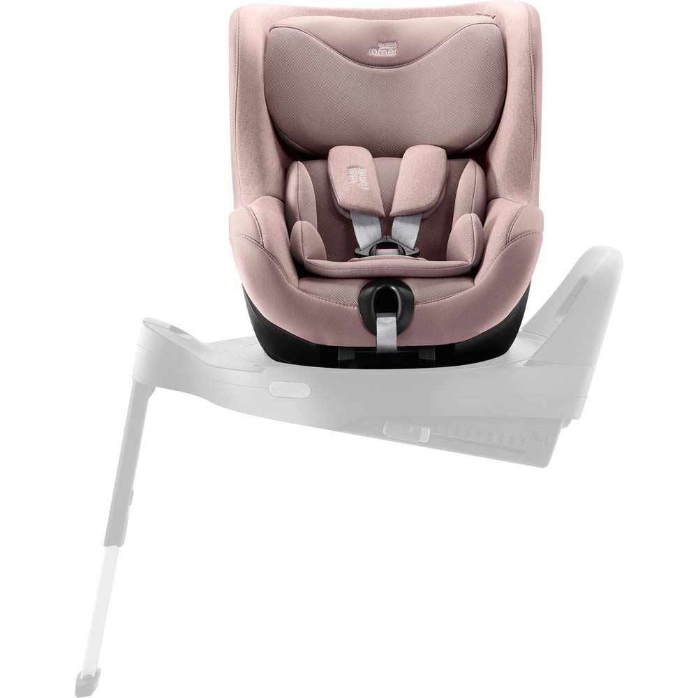 Britax Romer Dualfix 5Z - автокрісло для дитини (від 3 місяців до 4 років / 61 - 105 см) з функцією повороту 360, для використання автокрісла необхідна сумісна база ISOFIX (купується окремо) • Style Dusty Rose