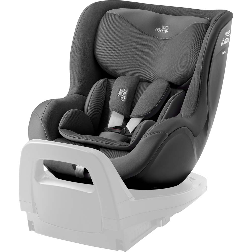 Britax Romer Dualfix 5Z - автокрісло для дитини (від 3 місяців до 4 років / 61 - 105 см) з функцією повороту 360, для використання автокрісла необхідна сумісна база ISOFIX (купується окремо) • Style Mineral Grey
