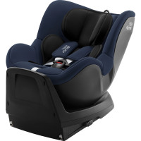 Britax Romer Dualfix Plus - автокрісло для новонародженого (від 0 до 4 років / 40 - 105 см) з функцією повороту на 360 градусів (проти і за напрямком руху), з кріпленням ISOFIX • Night Blue