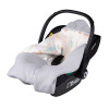  Lionelo Travel Swaddle Blanket - детское одеяло, пеленание для автокресла, 90х90 см • Grey Balloon