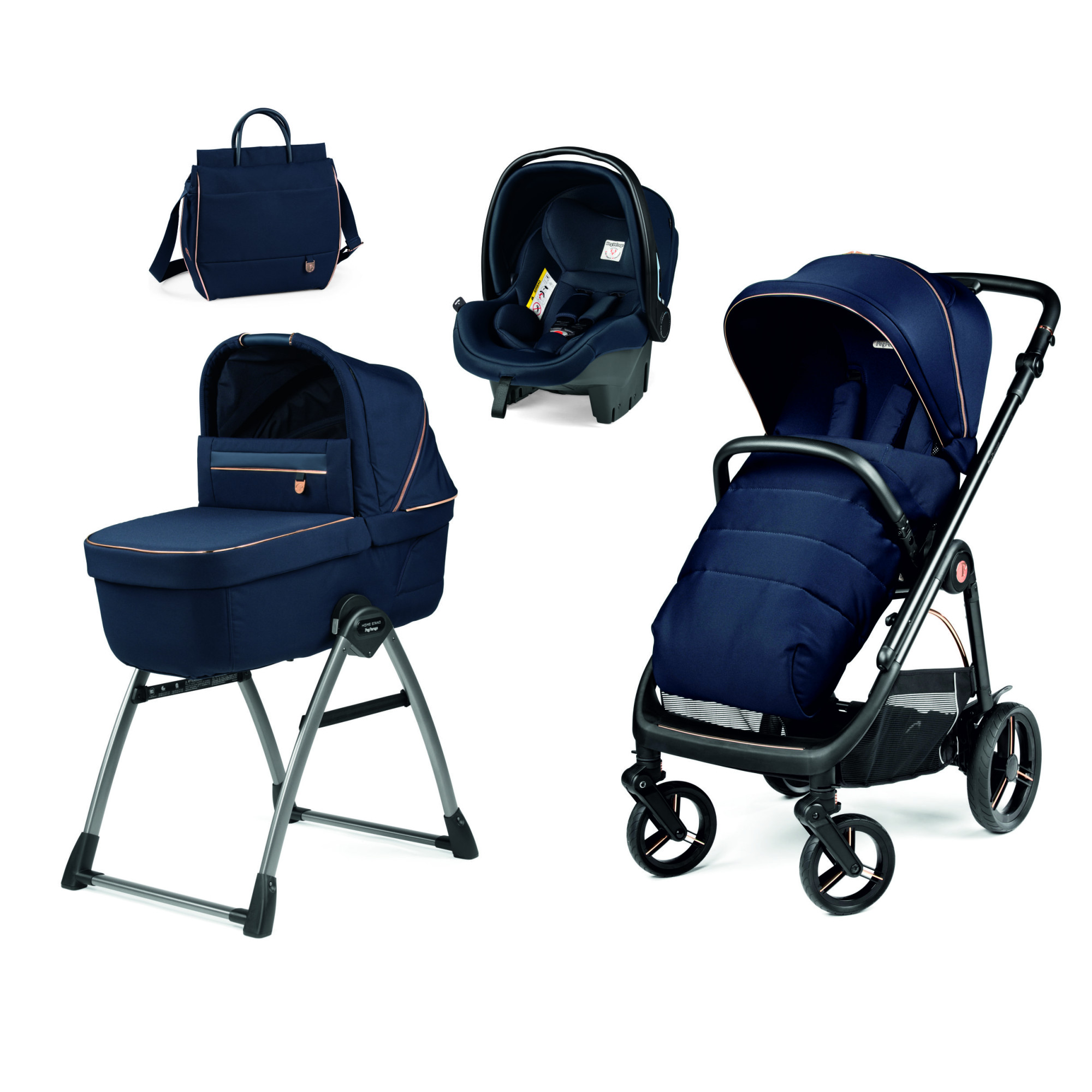 Детская коляска 3 в 1 Peg Perego Veloce + автокресло Primo Viaggio