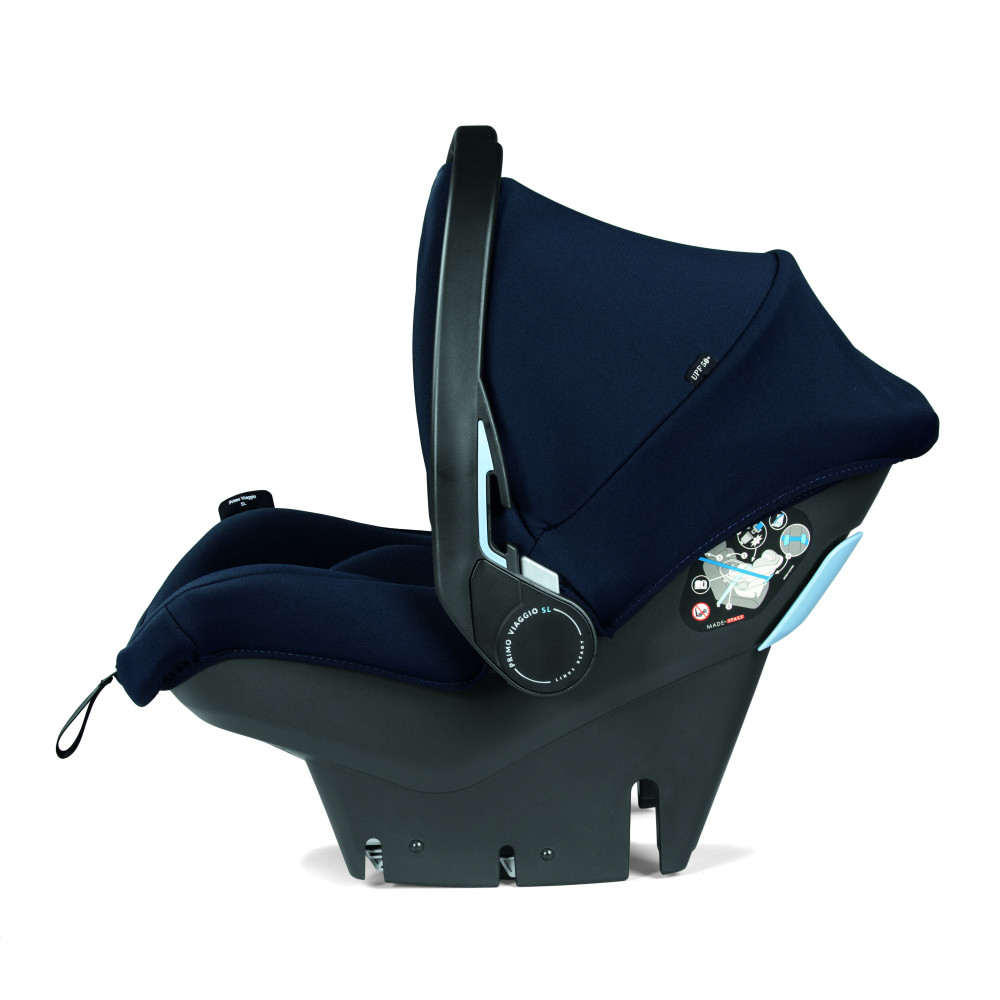 Peg Perego Veloce - дитяча коляска 3 в 1 з автокріслом Primo Viaggio Sl (від 0 до 15 місяців / 0-13 кг), люлька Culla Grand з підставкою • Blue Shine Peg Perego Veloce - дитяча коляска 3 в 1 з автокріслом Primo Viaggio Sl (від 0 до 15 місяців / 0-13 кг), люлька Culla Grand з підставкою • Blue Shine