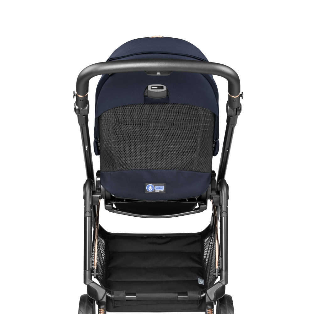Peg Perego Veloce - дитяча коляска 3 в 1 з автокріслом Primo Viaggio Sl (від 0 до 15 місяців / 0-13 кг), люлька Culla Grand з підставкою • Blue Shine Peg Perego Veloce - дитяча коляска 3 в 1 з автокріслом Primo Viaggio Sl (від 0 до 15 місяців / 0-13 кг), люлька Culla Grand з підставкою • Blue Shine