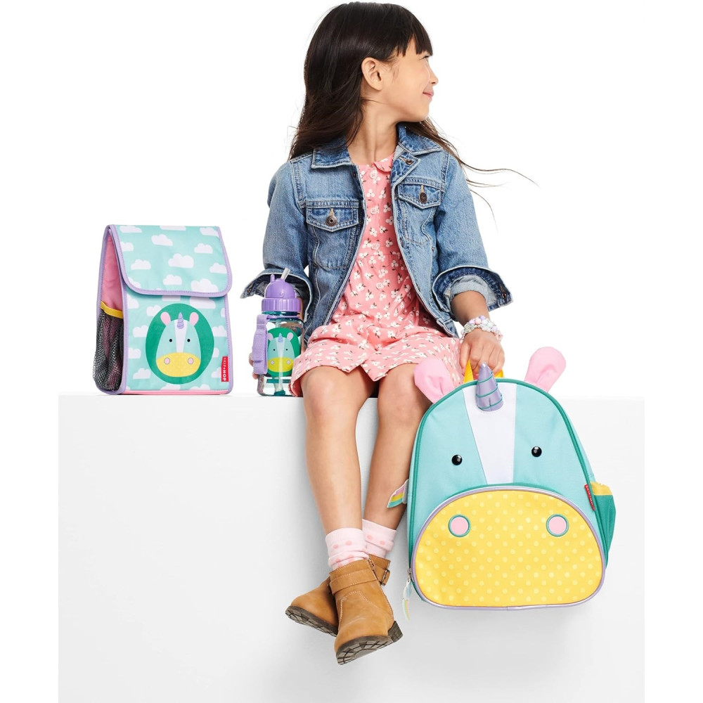 Поильник с трубочкой Skip Hop серия Zoo, Единорог (9N567610)