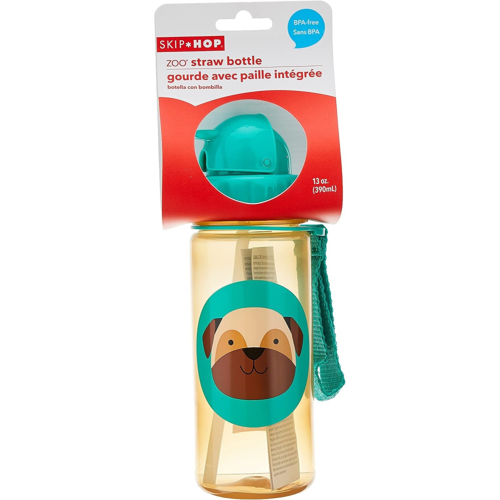 Поїльник з трубочкою Skip Hop серія Zoo, Мопс (9N567810)
