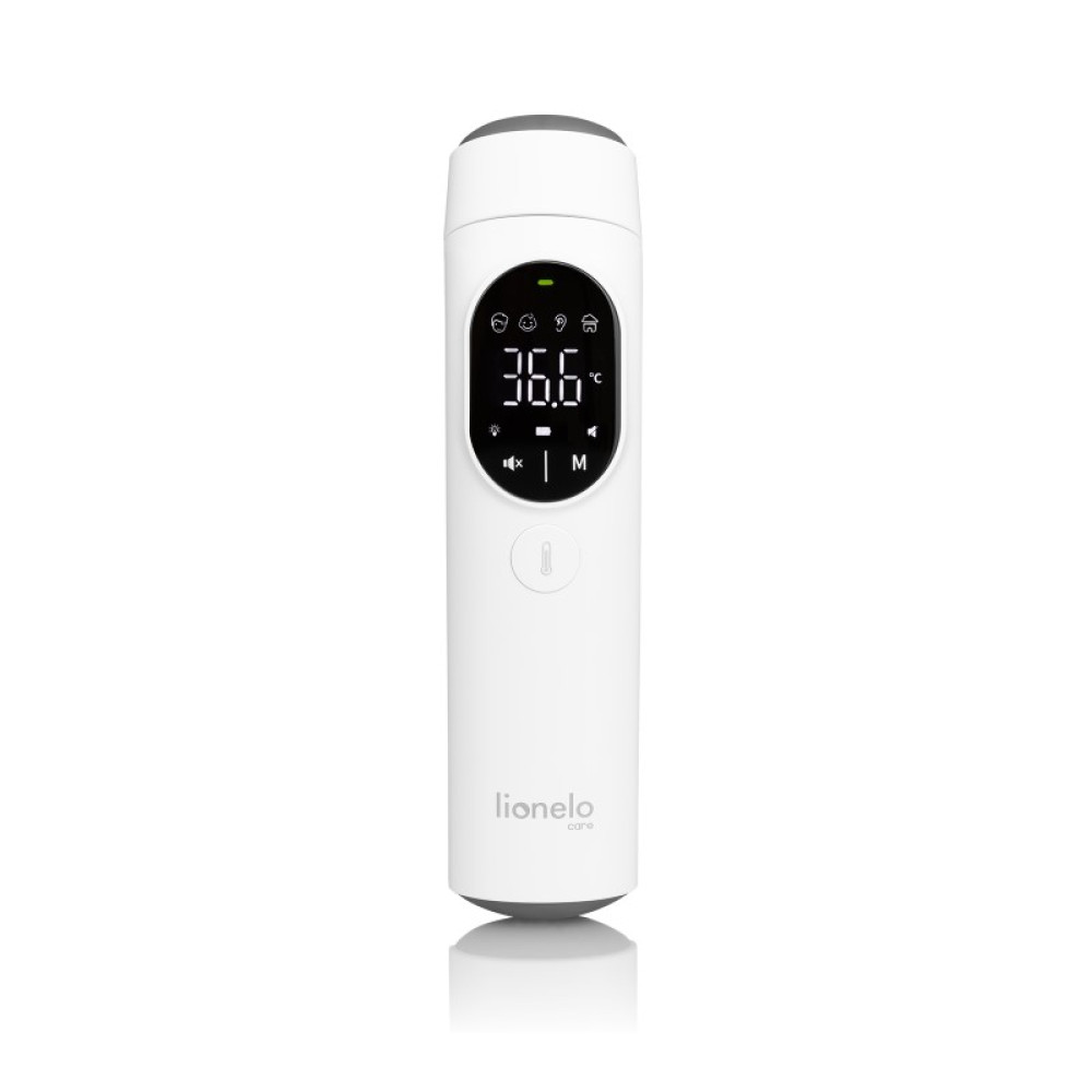  Lionelo FeverScan - бесконтактный инфракрасный детский термометр, ЖК-дисплей • White