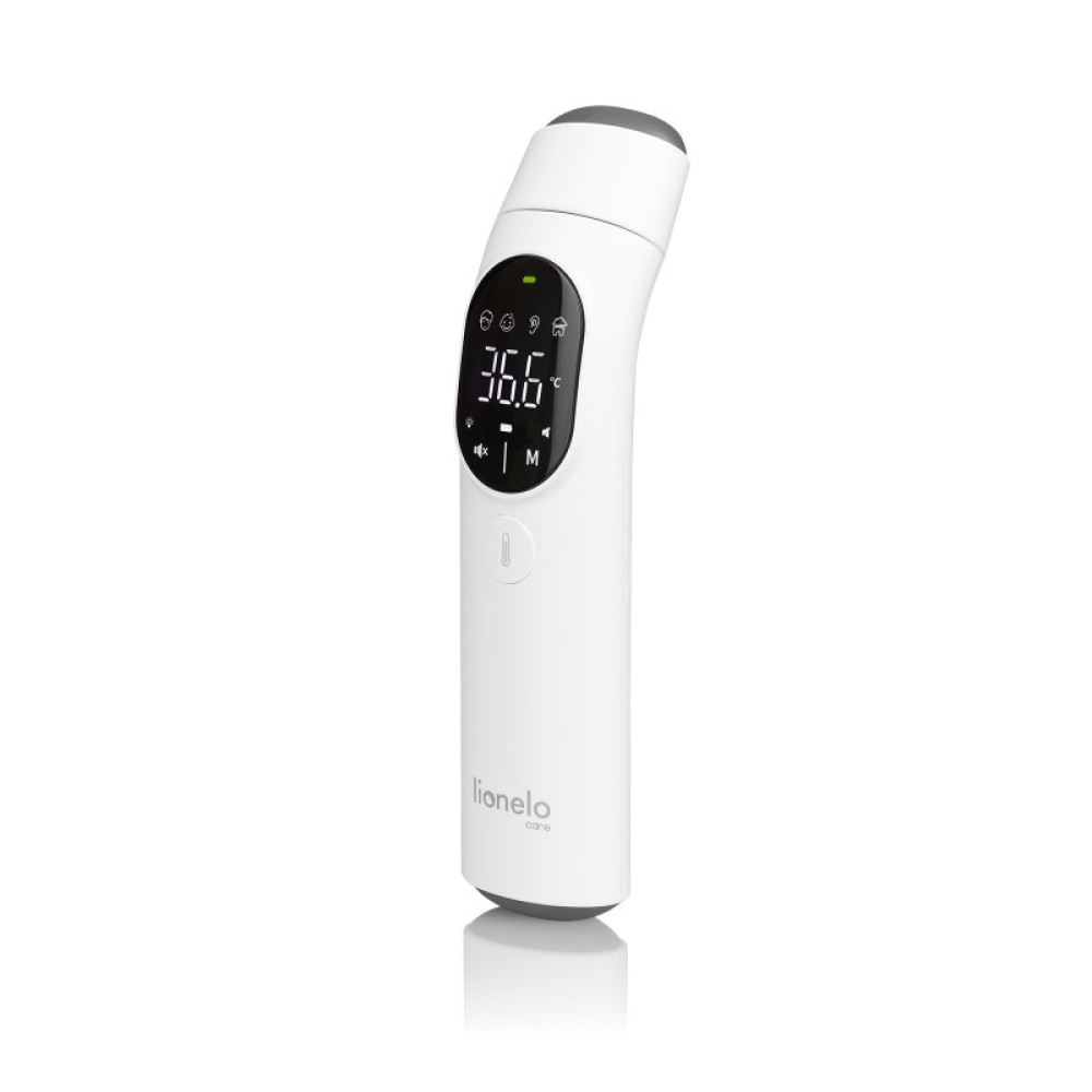  Lionelo FeverScan - бесконтактный инфракрасный детский термометр, ЖК-дисплей • White