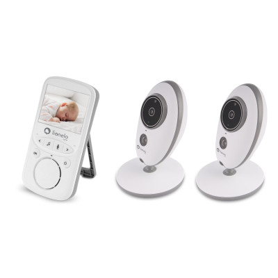 Lionelo Babyline 5.1 - видеоняня с двумя камерами и цветным экраном • White