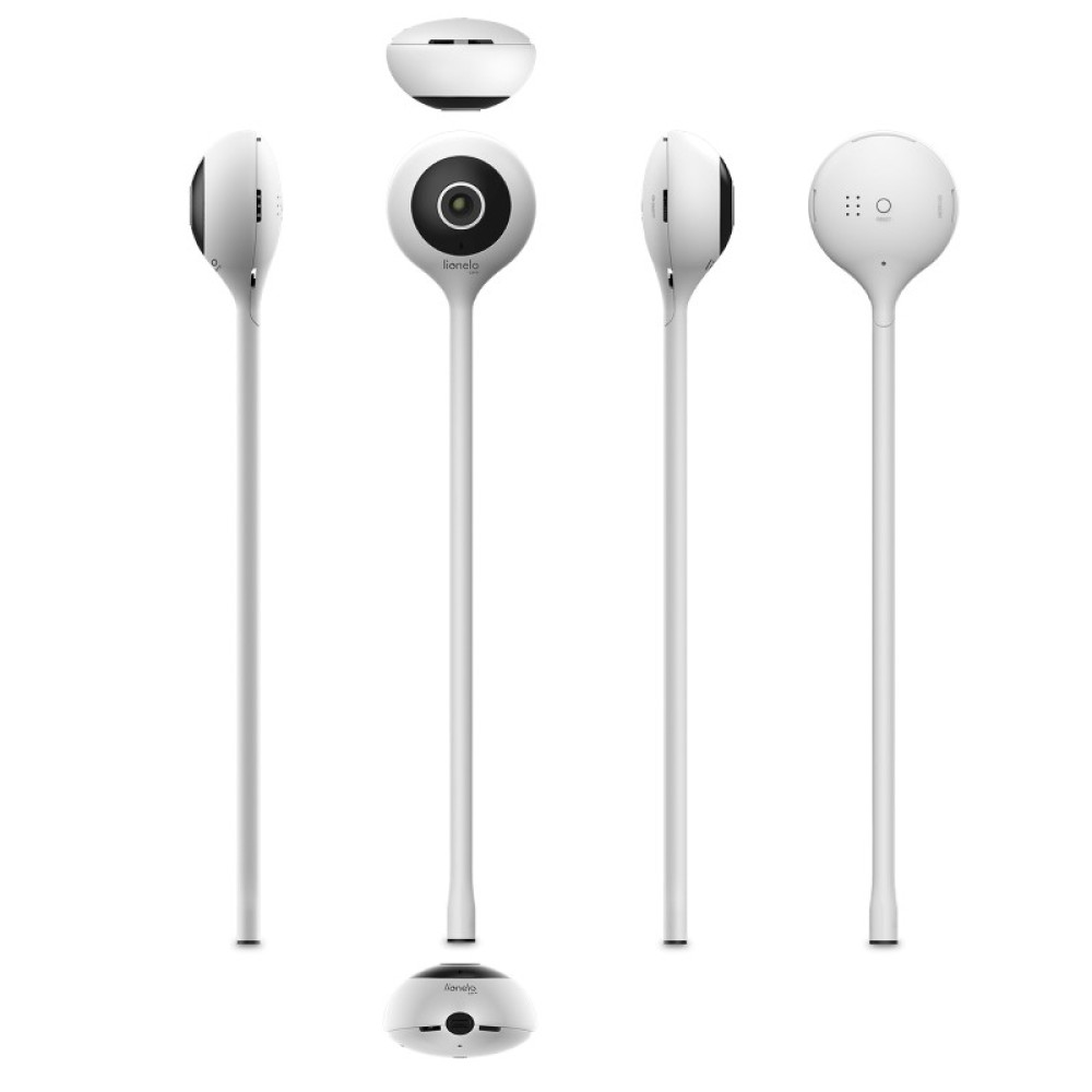 Lionelo Babyline Smart - современная видеоняня, управление через мобильное приложение, подключение через WiFi, неограниченная дальность, датчики движения, звука, температуры и влажности, возможность записи • White Lionelo Babyline Smart - современная видеоняня, управление через мобильное приложение, подключение через WiFi, неограниченная дальность, датчики движения, звука, температуры и влажности, возможность записи • White