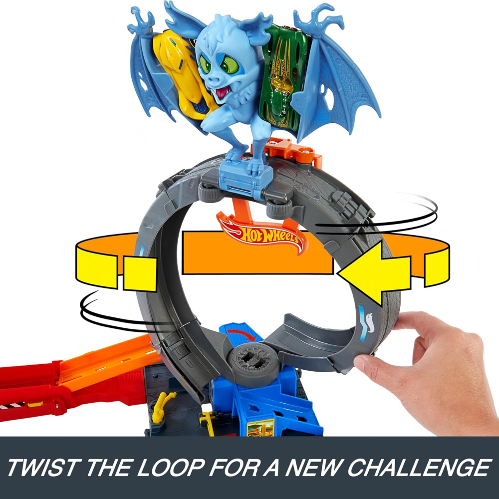 Трек Hot Wheels City Неймовірна атака кажана (HTN78)