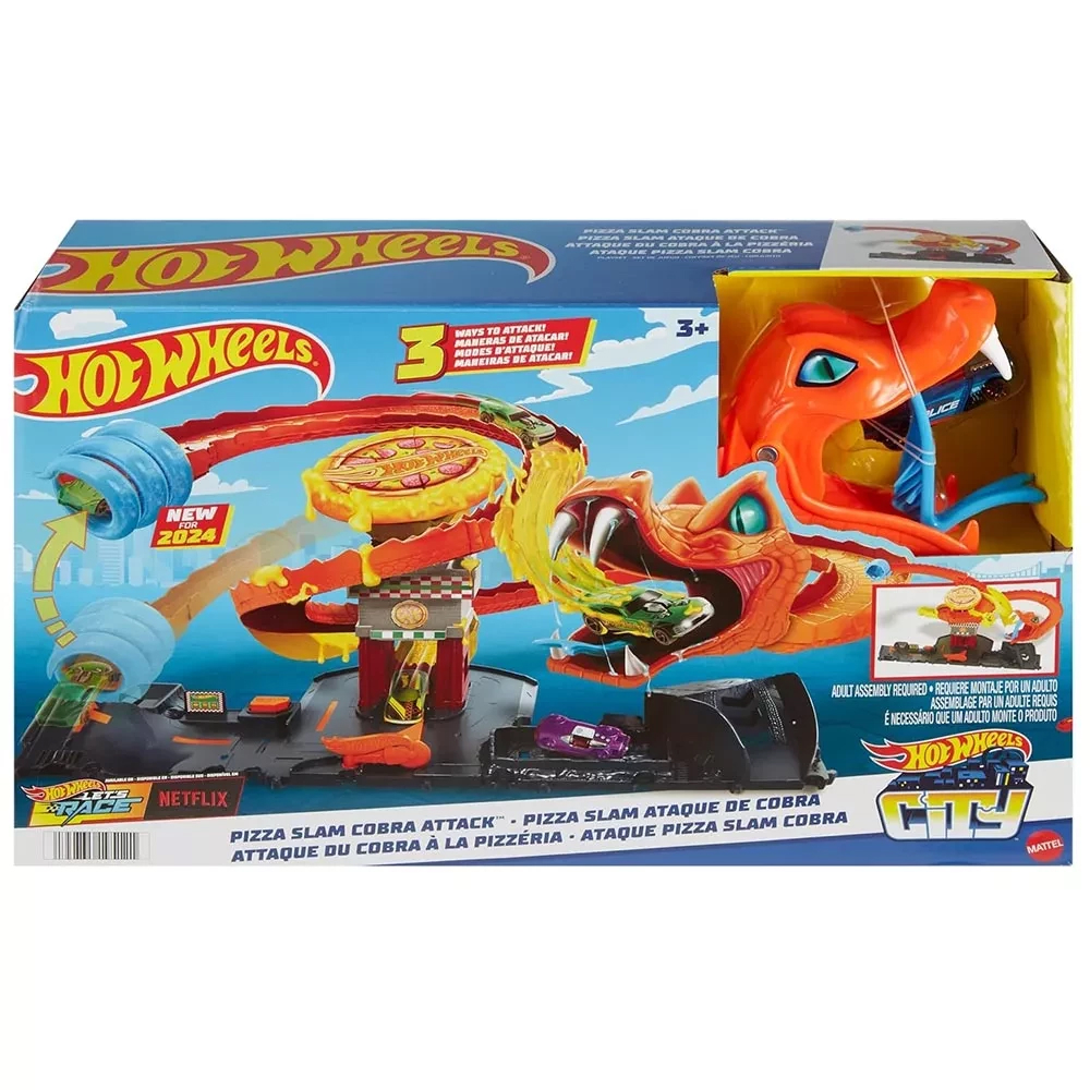 Трек Hot Wheels City Атака кобри (HTN81)