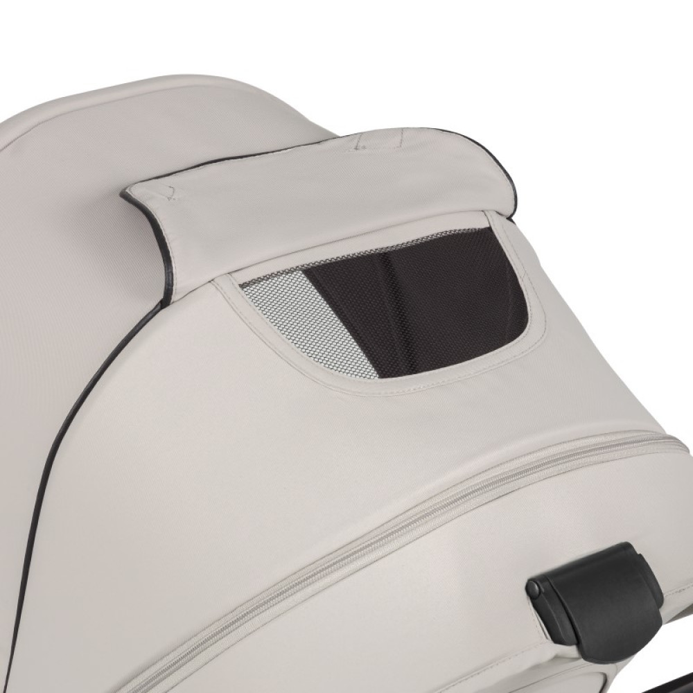 Lionelo Amber Plus - детская коляска 2 в 1, всесезонная коляска с люлькой для новорожденных, быстрое складывание, высокое крепление люльки (75 см) • Beige Sand Lionelo Amber Plus - детская коляска 2 в 1, всесезонная коляска с люлькой для новорожденных, быстрое складывание, высокое крепление люльки (75 см) • Beige Sand