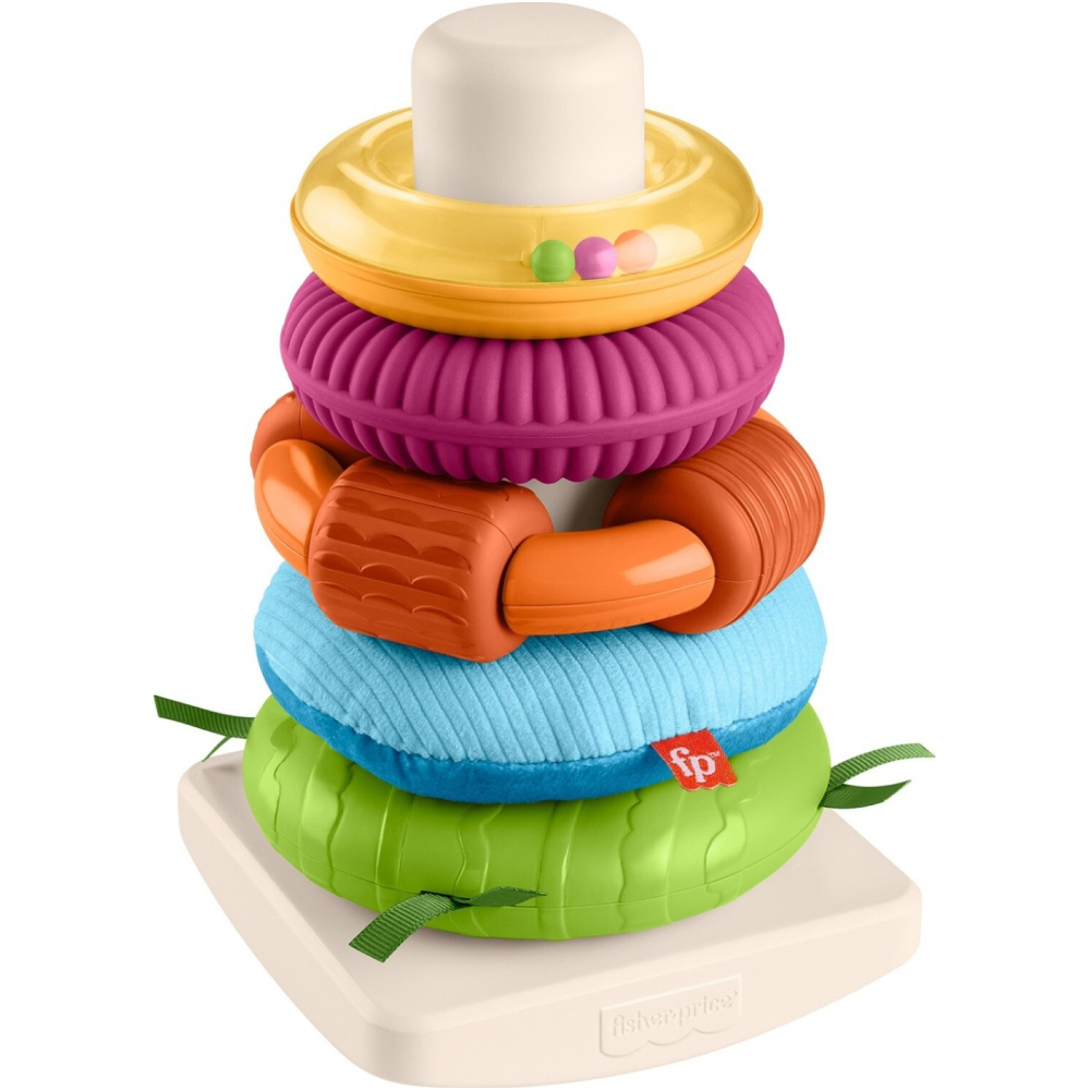 Игрушка пирамидка Fisher-Price Развитие сенсорики (HXK47)