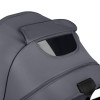 Lionelo Amber Plus - дитяча коляска 3 в 1, автокрісло Lionelo Astrid i-Size (від народження до 12 місяців / 40 - 87 см), всесезонний візочок з люлькою для новонароджених, швидке складання, високе кріплення люльки (75 см) • Grey Graphite