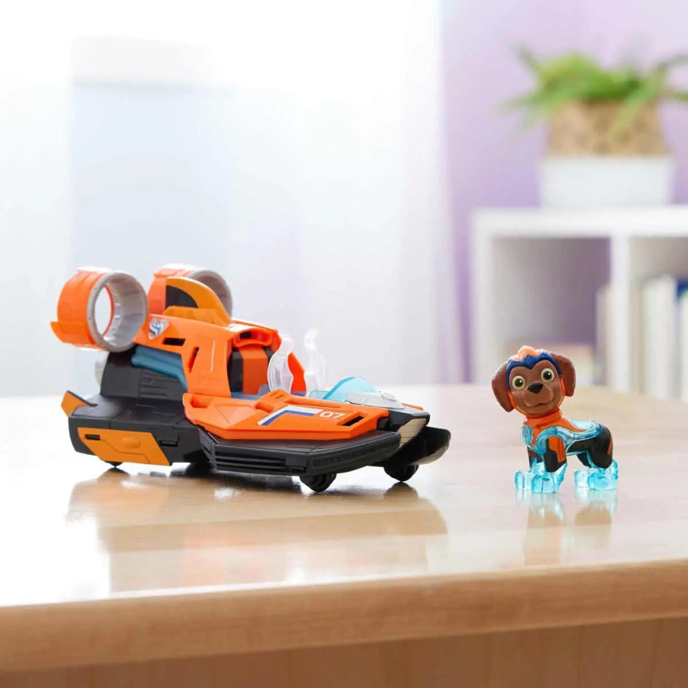 Ігровий набір Paw Patrol Рятувальний автомобіль-трансформер із водієм Зума (SM17776/6498)