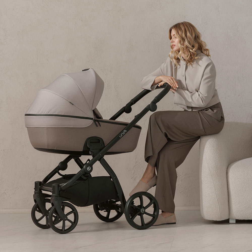 Коляска 2 в 1 Tutis Uno 5+ Earth Collection Chateau grey