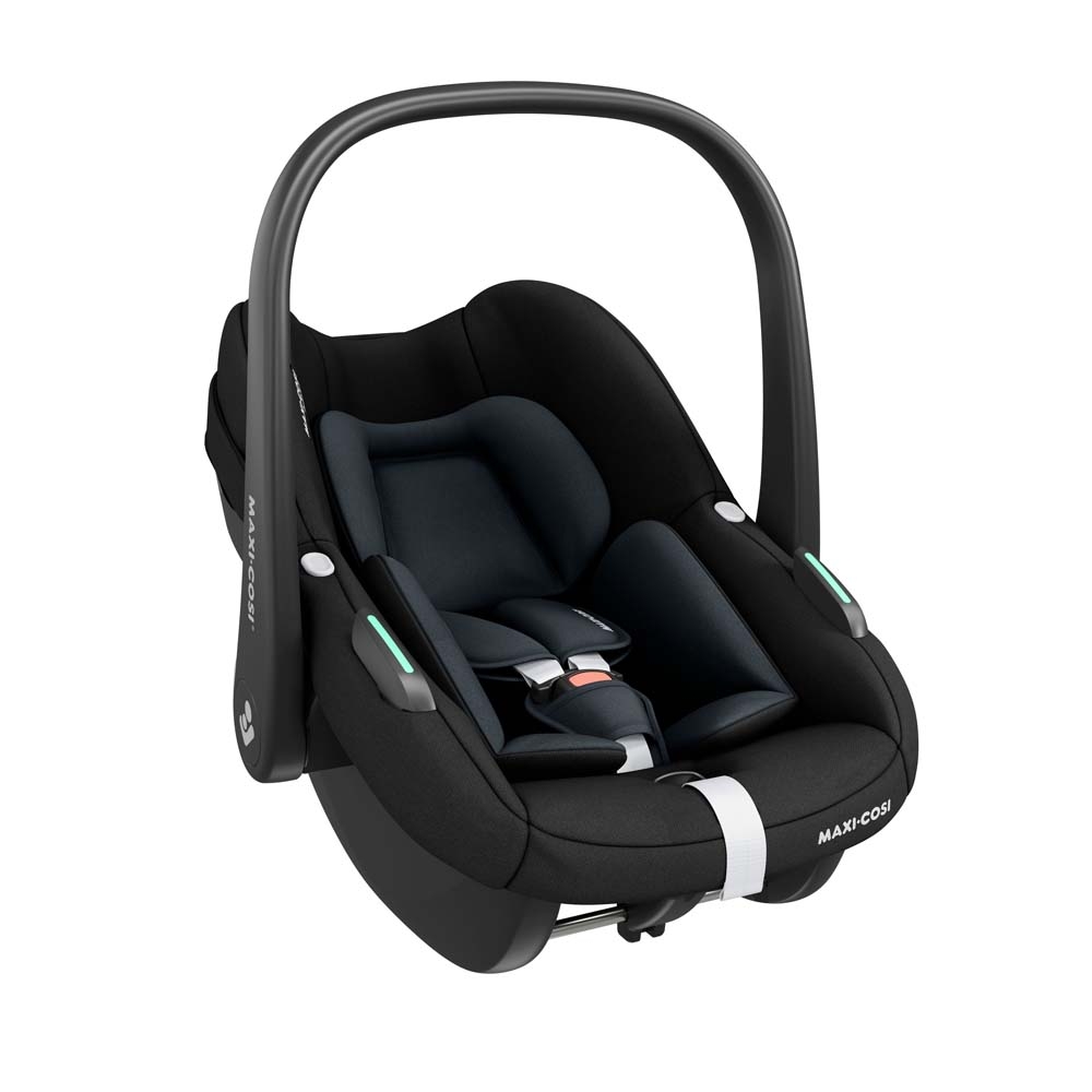 Maxi-Cosi Pebble S - автокресло для новорожденных (от 0 до 18 месяцев / 40 - 83 см), легкое (3.2 кг) • Tonal Black