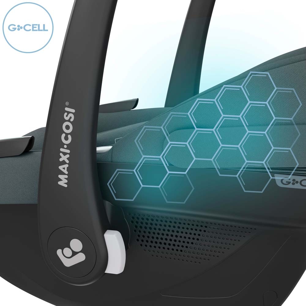 Maxi-Cosi Pebble S - автокресло для новорожденных (от 0 до 18 месяцев / 40 - 83 см), легкое (3.2 кг) • Tonal Graphite