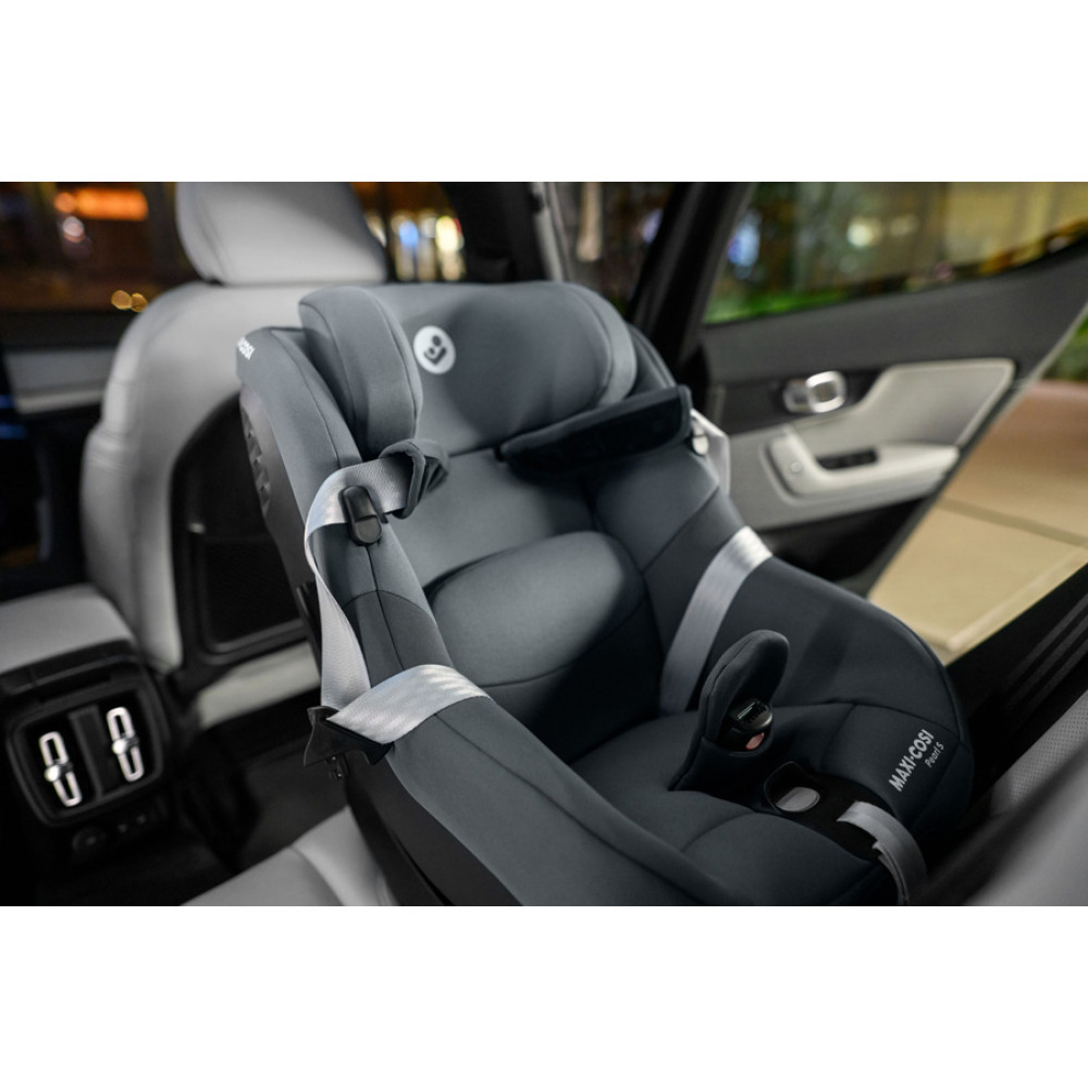 Maxi-Cosi Pearl S - автокрісло для дітей (від 3 місяців до 4 років / 61 - 105 см), для використання автокрісла необхідна сумісна база ISOFIX (купується окремо) • Tonal Black