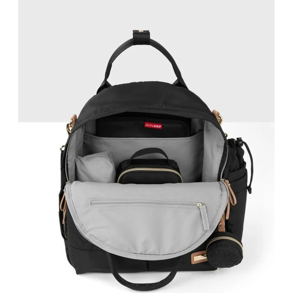 Рюкзак для мамы Skip Hop Suite 6 в 1 - Black (200675) Рюкзак для мамы Skip Hop Suite 6 в 1 - Black (200675)