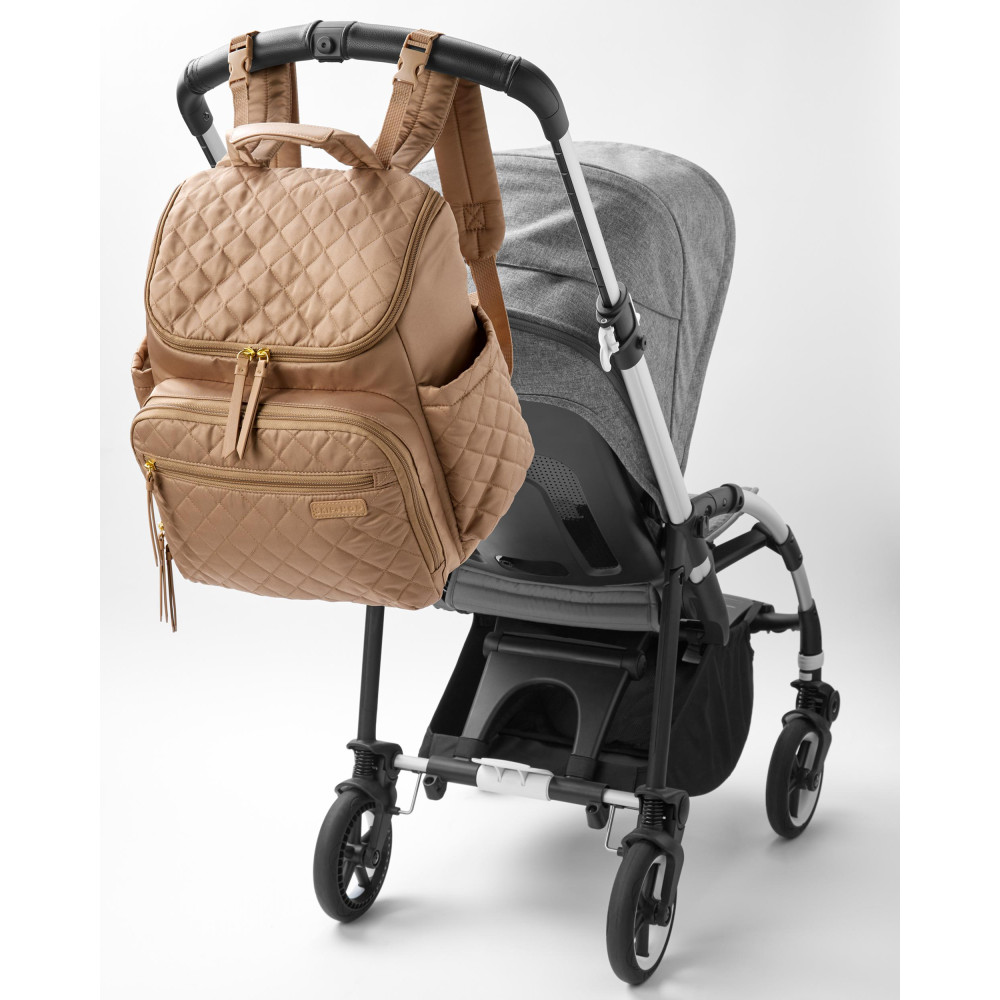 Рюкзак для мами Skip Hop Forma з косметичкою - Beige (9R126110) Рюкзак для мами Skip Hop Forma з косметичкою - Beige (9R126110)