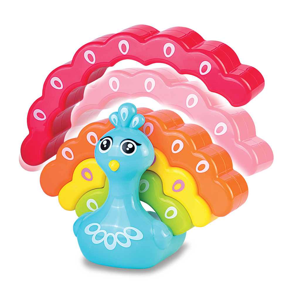 Интерактивная игрушка Kiddi Smart Радужный павенок (4508-KS)