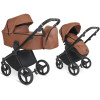 Коляска 2 в 1 iBebe Gloss 22 Brown Eco (ib-GL-22)