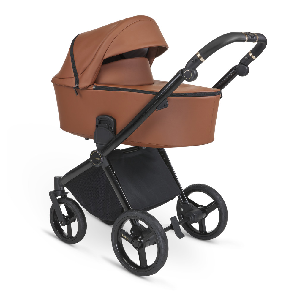 Коляска 2 в 1 iBebe Gloss 22 Brown Eco (ib-GL-22)