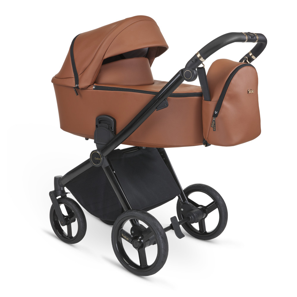 Коляска 2 в 1 iBebe Gloss 22 Brown Eco (ib-GL-22)