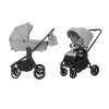 Коляска 2 в 1 Carrello Epica  с дождевиком CRL-8510/1 Silver Grey