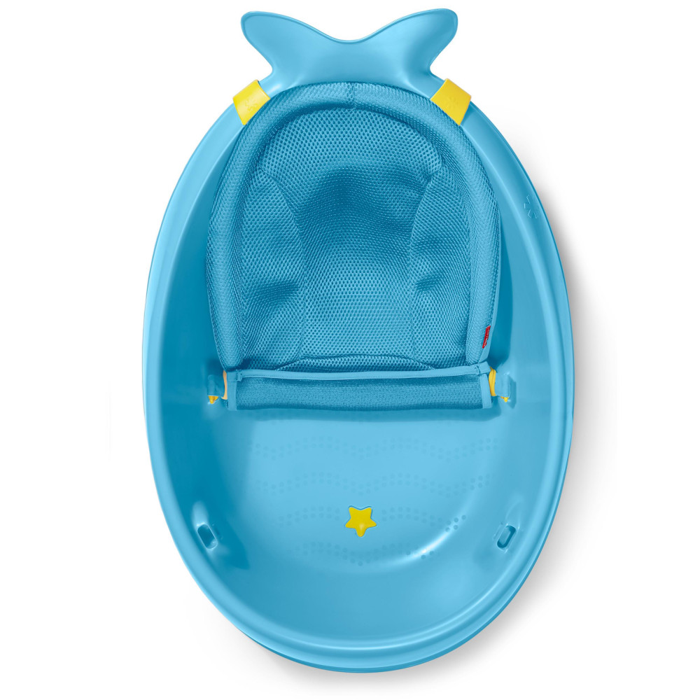 Дитяча ванна для купання малюка Skip Hop Кит - блакитний (235465)