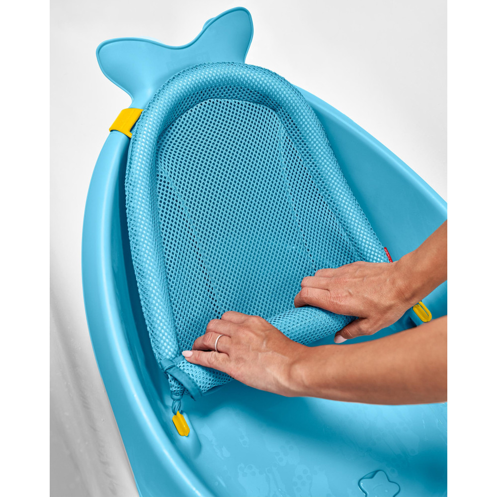Дитяча ванна для купання малюка Skip Hop Кит - блакитний (235465)