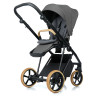 Roan Ivi 2.0 - детская коляска 2в1, премиум Vintage Collection, матрас Air Zone 3D, мягкая амортизация, солнцезащитный козырек в комплекте • Sicilian Olive Vintage (R-IVC-SO)