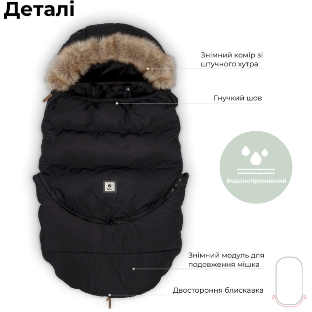 Спальний мішок TUTIS чорний Спальний мішок TUTIS чорний