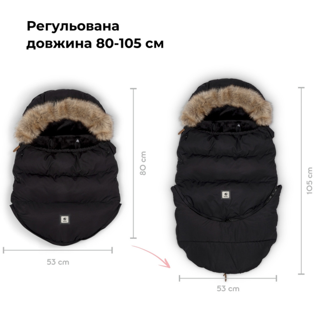Спальний мішок TUTIS чорний Спальний мішок TUTIS чорний