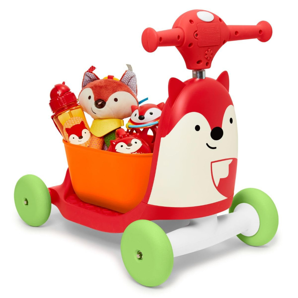 Дитяча каталка-самокат для малюків Skip Hop Лисиця (184350)