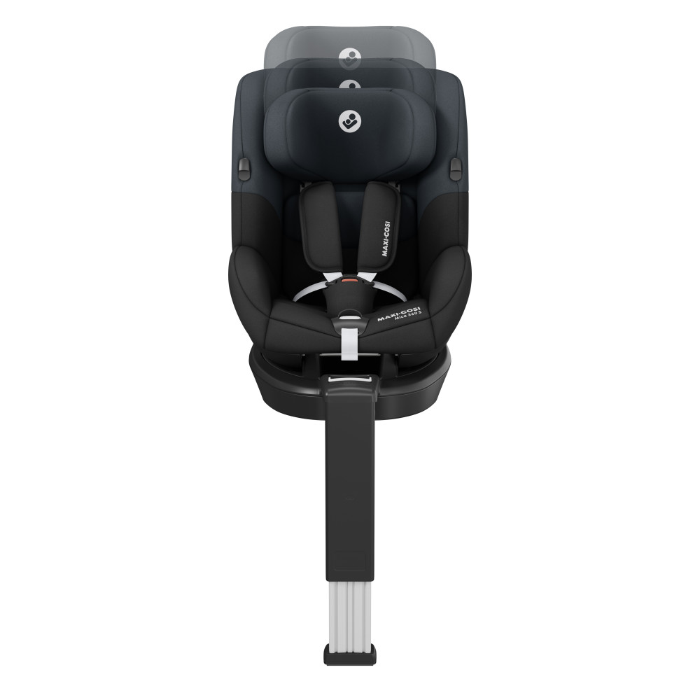Maxi-Cosi Mica 360 S - автокрісло для дітей (від 3 місяців до 4 років / 61 - 105 см), кріплення ISOFIX (висувне, поворотне 360) • Tonal Black Maxi-Cosi Mica 360 S - автокрісло для дітей (від 3 місяців до 4 років / 61 - 105 см), кріплення ISOFIX (висувне, поворотне 360) • Tonal Black