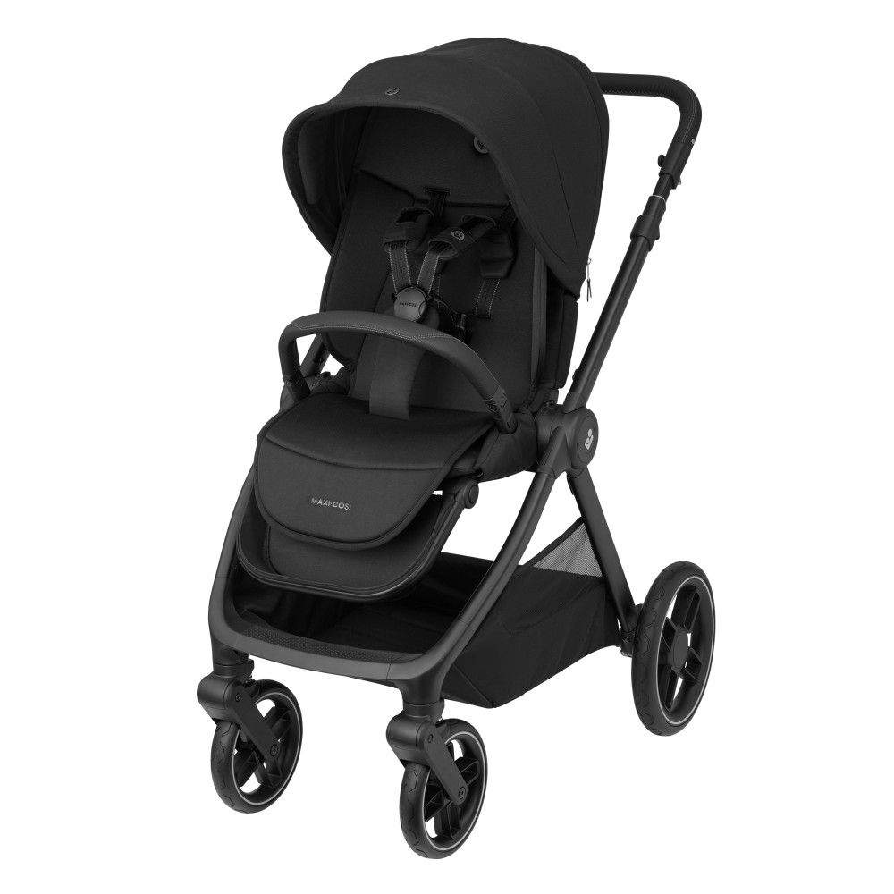 Maxi-Cosi Oxford - многофункциональная прогулочная коляска с реверсивным движением • Twillic Black