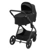 Maxi-Cosi Oxford+ - универсальная коляска 2 в 1, люлька Maxi-Cosi Sense, реверсивный прогулочный блок, мягкая амортизация • Twillic Black