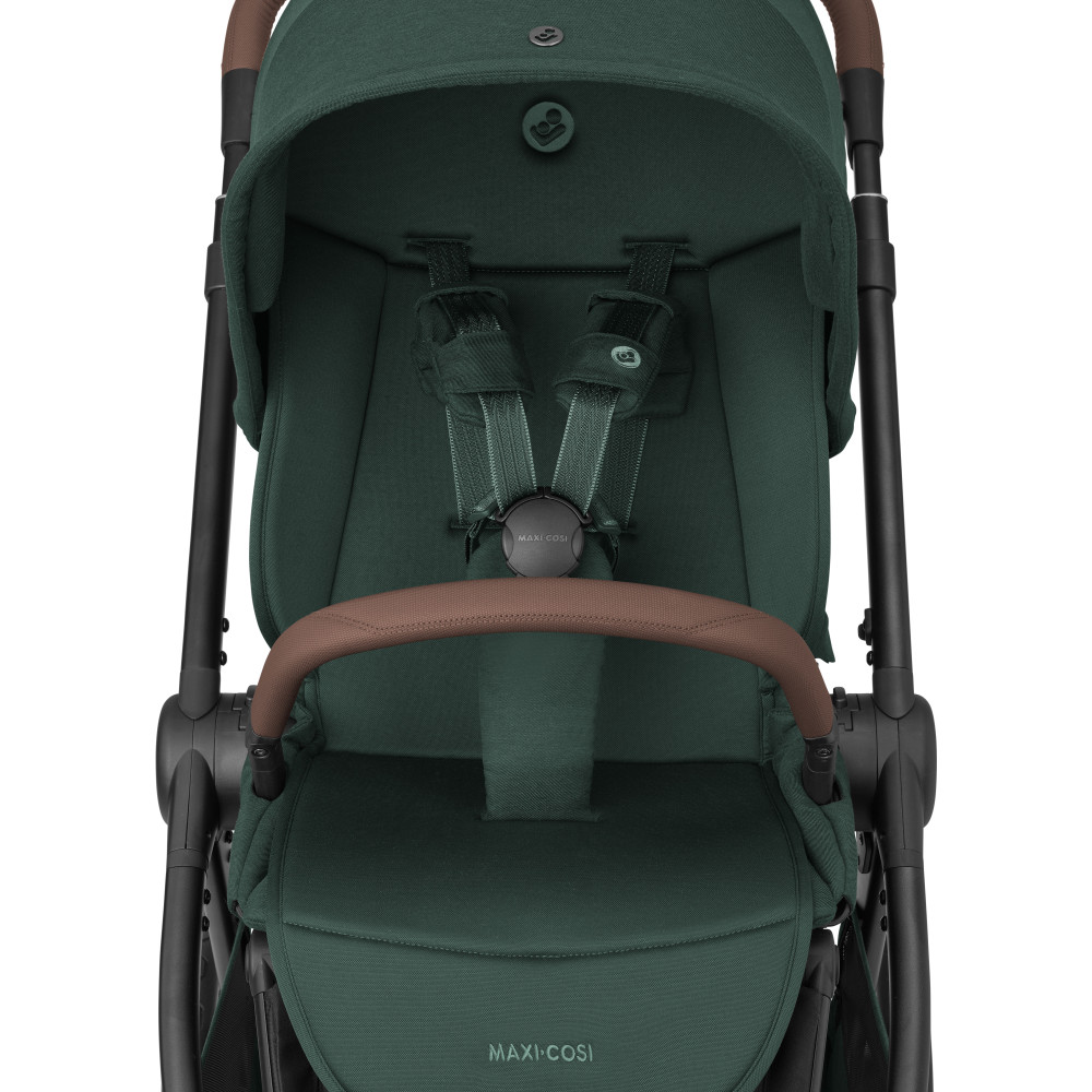 Maxi-Cosi Oxford+ - универсальная коляска 2 в 1, люлька Maxi-Cosi Sense, реверсивный прогулочный блок, мягкая амортизация • Twillic Green Maxi-Cosi Oxford+ - универсальная коляска 2 в 1, люлька Maxi-Cosi Sense, реверсивный прогулочный блок, мягкая амортизация • Twillic Green