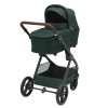 Maxi-Cosi Oxford+ - универсальная коляска 2 в 1, люлька Maxi-Cosi Sense, реверсивный прогулочный блок, мягкая амортизация • Twillic Green