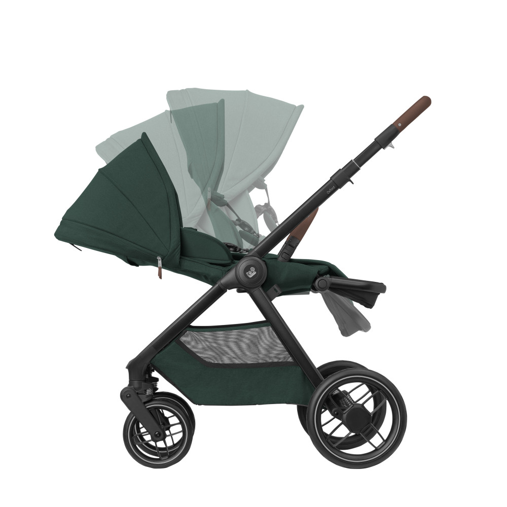 Maxi-Cosi Oxford+ - универсальная коляска 2 в 1, люлька Maxi-Cosi Sense, реверсивный прогулочный блок, мягкая амортизация • Twillic Green Maxi-Cosi Oxford+ - универсальная коляска 2 в 1, люлька Maxi-Cosi Sense, реверсивный прогулочный блок, мягкая амортизация • Twillic Green