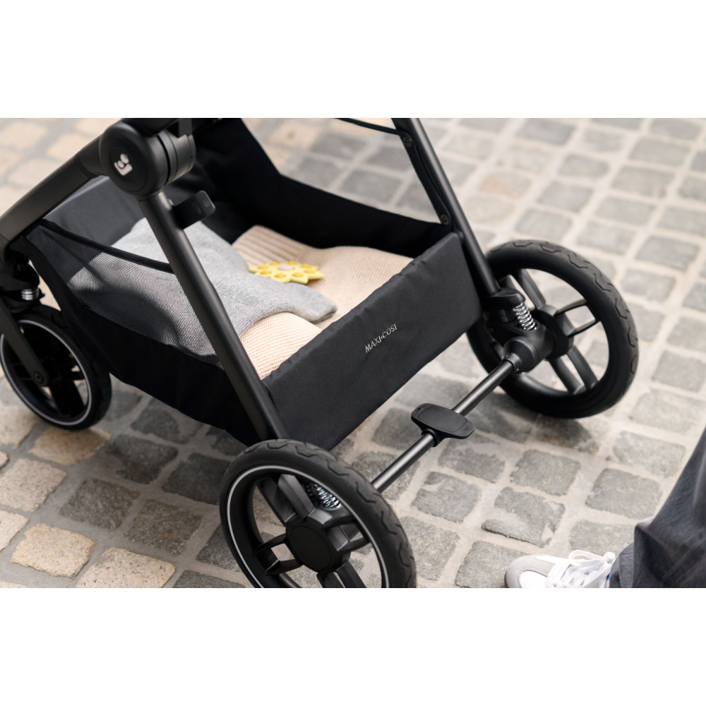 Maxi-Cosi Oxford+ - универсальная коляска 2 в 1, люлька Maxi-Cosi Sense, реверсивный прогулочный блок, мягкая амортизация • Twillic Green Maxi-Cosi Oxford+ - универсальная коляска 2 в 1, люлька Maxi-Cosi Sense, реверсивный прогулочный блок, мягкая амортизация • Twillic Green