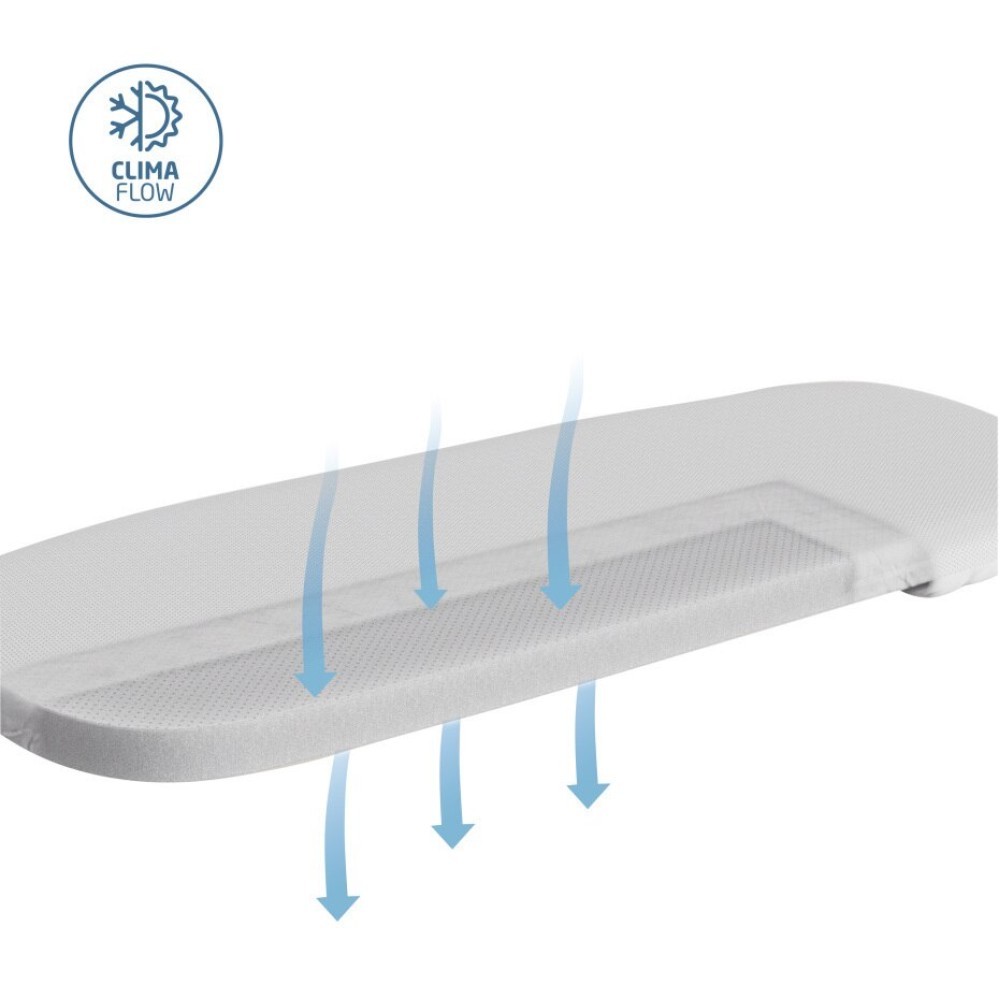 Maxi-Cosi Sense - детская люлька, аксессуар для коляски, просторная, оптимальный воздушный поток, дышащий матрас с эффектом памяти • Twillic Graphite